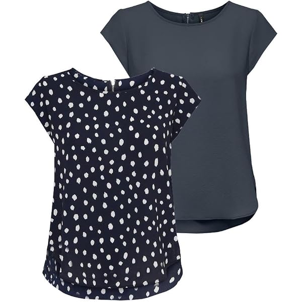 VERO MODA Vmbella SS Top Wvn Ga Noos, Winetasting, M Donna
