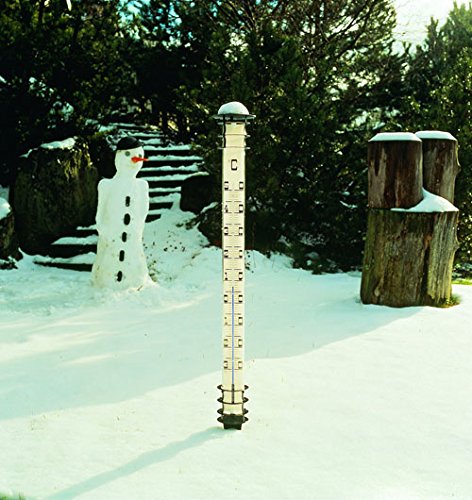 TFA Dostmann Gartenthermometer mit Erdspieß 12.2002, schwarz lackiert - 3