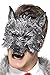Produktbild Smiffys Herren Großer Böser Wolf Maske, One Size, Grau, 20348