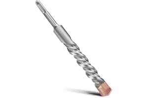 MOXPIFY 22 x 210 mm SDS Plus Broca con doble hélice, para hormigón, piedra, piedra natural