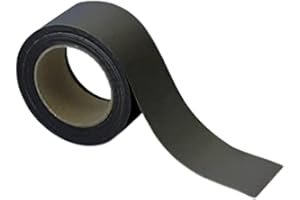 BEAVERSWOOD Magnetic Easy-Wipe Strip Matt Black 60mm x 10M