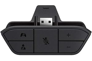 Plauduct Stereo-Headset-Adapter für Xbox One/One S/Elite 1&2/für Xbox Series X|S Controller, Mikrofon-Kopfhörer-Adapter für Xbox One Controller, Audio-Kit für Xbox One, Xbox Series S|X