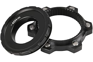 VBESTLIFE Bike Hub Center Lock, Adaptateur de Verrouillage Central pour moyeu de v¨¦lo de Montagne Rotor de Frein ¨¤ Disque ¨¤ 6 boulons pour Accessoire de v¨¦lo