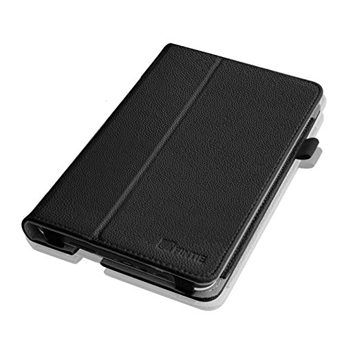 Fintie Odys Pedi Plus 7 Hülle Case – Slim Fit Folio Kunstleder Schutzhülle Cover Tasche mit Ständerfunktion für Odys Pedi Plus 17,8 cm (7 Zoll) Tablet-PC, Schwarz - 8