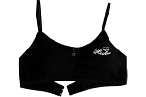 Doublehero Kinder Mädchen Unterwäsche BH Bustier Top Sport-BHS-Westen Teenager Weiche Baumwolle Kein stahlring Student Dessous Spitze Druck Fitness Underwear Kleidung