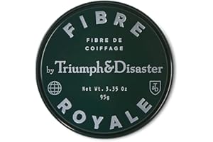 ‎TRIUMPH & DISASTER Fibre Royale 95g Styling Haarpaste-Triumph & Disaster Fiber Royale Premium Nicht-Volumen Styling Haarpaste mit Bienenwachs Arganöl & Kawakawa - Unisex Natürlicher Starker Halt für Männer und Frauen