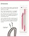 Facial Hair Remover For Women - Gently & Effectively Remove Unwanted Face Hair - ZEVRON Epilator Wand - Quick & Effective Without The Use of Waxing, Threading tools, Tweezers, Laser Treatments or Bleaching Creams