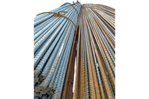 GENERICO FERRO TONDO NERVATO CARPENTERIA BARRA DIAMETRO 8 MT 2 PER COSTRUZIONE CEMENTO ARMATO CARPENTERIA RECINZIONE (PEZZI 6)