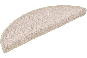 vidaXL Trappstegsmattor 10 st 56x17x3 cm taupe