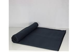 Bana Kuru Sports Lightweight Microfibre Large Beach Towel 80cm x 175cm in Black