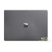 Produktbild sopiguard für Microsoft Surface Laptop Karbonfaser Oben und Unten Panel Präzision Randloser Deckung Leicht aufzubringende Vinyl Aufkleber Skins Carbon Gunmetal Gray