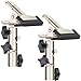 Produktbild Neewer 2-Pack Schwer Duty metallischer Feder Klemmehalter mit 5/8 Zoll Bolzen, Max. 5 Zentimeter offen für Fotostudio Lichtständer Auslegerarm Reflektor Kulisse und mehr (Gold)