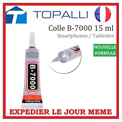 Topalli Colle professionnelle B7000 en tube de 15ml pour Smartphone et tablette