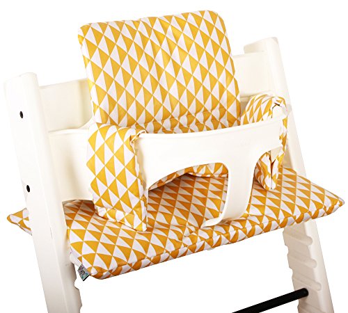 Sitzkissen beschichtet für Stokke Tripp Trapp - Gelb retro
