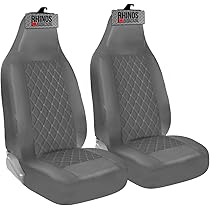 Rhinos Autostyling FOR CITROEN DISPATCH 2019 - Premium Luxury Van Seat Covers Single Drivers And