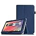 Produktbild Fintie XIDO X110/3G Hülle - Premium Kunstleder Schutzhülle Tasche Etui Folio Case mit Stylus-Halterung für XIDO X110/3G 10 Zoll Tablet PC, Telefonieren 25,7 cm Laptop Notebook, Marineblau