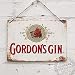 Produktbild BNTN Gordon's Gin Replica Vintage Tonic Lemon Tin Sign Metal Sign Metal Poster Metal Decor Metal Painting Wall Sticker Wall Sign Wall Decor