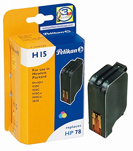 Pelikan Druckerpatrone H15 ersetzt HP C6578D, 3-color