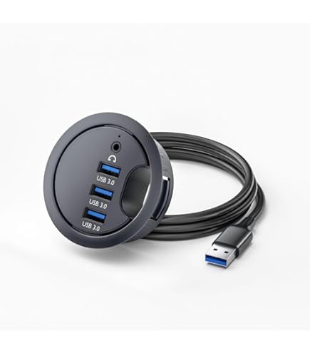 Cablecc Hub USB 3.0 A 3 Porte, Sdoppiatore SD TF USB, 60 Mm - Foto 9