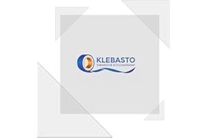 ‎KLEBASTO KLEBASTO Dreiecktaschen selbstklebend | Klebeecken transparent | permanent klebende Einstecktaschen für Fotos,Bilder,Poster, Fotoalbum, Ordner (20, 100 x 100mm)