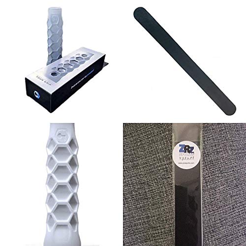Grip Padel HESACORE Tour Grip + 1 Unidad Protector Pala de Padel ZRZ Negro MAS Vendido