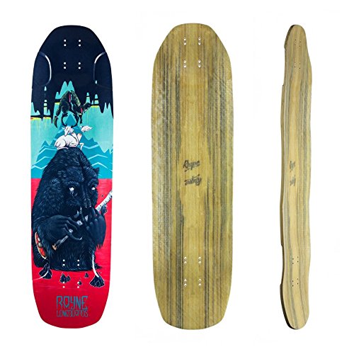 Rayne Monopatin Skate Skateboard Longboard Brightside Bear Deck