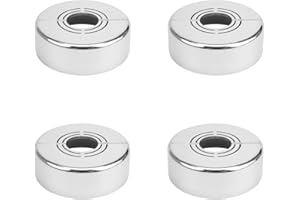 4 Piezas Embellecedor Radiador, DEANKEJI Embellecedor Grifo Ducha, Embellecedor Grifos 3 Tamaños Ajustables, para Accesorios de Ducha, Decoración de Grifos