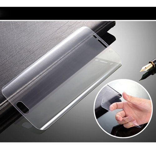 Eloja® 1 x Samsung Galaxy S6 Edge 3D vorgerundet Klar Folie Crystal Clear Schutzfolie Vollschutz PET - 6