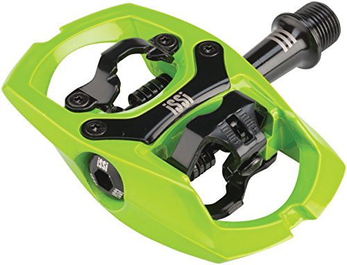 Preisvergleich Produktbild iSSi Trail Triple Pedal, lime green