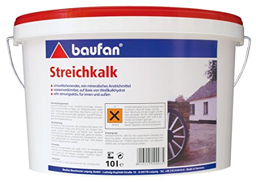 baufan Streichkalk 10 Liter