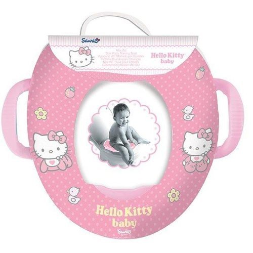 Hello Kitty Kids Padded Toilet Training Seat with Handles