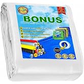 BONUS PE BRANDA - 120 GR/M2-2X2 mt. (Beyaz, 2 X 2 MT.) | &Ccedil;ift laminasyonlu, kaps&uuml;ll&uuml;, kopmaz kenarlı &ccedil;ok ama&ccedil;lı tam koruma.