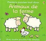 Premiers puzzles tout-doux : Animaux de la ferme