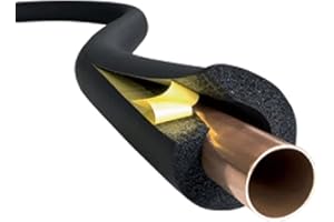 KAXLDHH Tubo Isolante Tubolare In Schiuma, Ritardante Isolante Per Tubi, Schiuma Isolante Termica Antigelo, 6/9/13/16/19/22/25/28/48/60/76/108mm, Isolamento Tubolare Isolante Tubi Condizionatore ( Size : 25mm