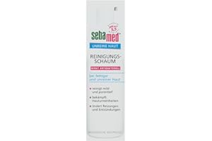 ‎SEBAMED Sebamed Unreine Haut Reinigungsschaum, Gesichtsreinigung bei fettiger und unreiner Haut, ohne Mikroplastik,150 ml