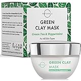 EXFOLIAR Y HIDRATAR: French Green Clay exfolia suavemente las células muertas de la piel, dejando la piel suave y humectada.
