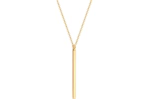 CANEVINKA 18K Gold Fashion Long Necklace Pendant Necklace for Women Girls Handmade Minimalist Jewelry Fashion Y-shaped Sweater Necklace Gift for Her