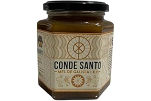 Miel de Galicia NATURAL ARTESANA CRUDA 100% de ABEJA; CONDE SANTO ; ESPAÑA