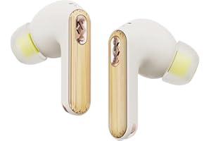 House Of Marley Redemption ANC 2 bezprzewodowe słuchawki douszne, aktywna redukcja szumów, czujniki douszne i sterowanie dotykowe, odporne na wodę i pot, bezprzewodowe ładowanie, szybkie ładowanie