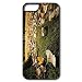 Produktbild iPhone 5 5S Fällen, Ginko Blätter Ground Weiß/Schwarz für iPhone 5/5S