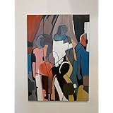 Acryl Bild auf Leinwand (Keilrahmen) Die Frau in der Hoffnung 50 x 70 cm