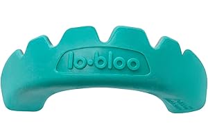 lobloo Slick Professional Dual Density Mouthguard for High Contact Sports as MMA, Hockey, Football, Rugby. Medium 10-13yrs, Mint