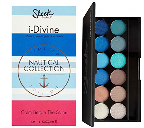 Sleek Make Up i-Divine Eyeshadow Palette Calm Before the Storm - LIMITED NAUTICAL COLLECTION