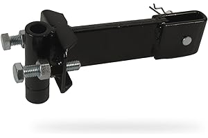 GREENSTAR - Chape D'Attelage - Pour Motoculteurs - Avec Axe & Goupille - Adaptables À Nos Socs Butteurs & Charrue Simple - Qualité Supérieure - Durable