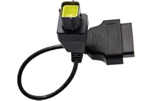Goliton 16 pin OBD2 OBDII adattatore per cavo diagnostico per moto, compatibile con Husqvarna
