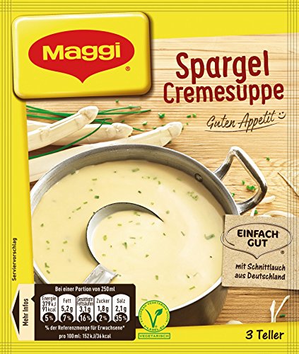 Preisvergleich Produktbild Maggi Guten Appetit Spargel Cremesuppe, 36er Pack (36 x 60 g)