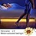 Produktbild Öuesen Bewegung aktiviert Bett Licht Dimmbar, Flexible LED Streifen, Auto Ein/Aus Bewegungsmelder Nachttischlampe LED Strip, Einstellbare Zeit und Helligkeit(Warmweiß, 2 Sensoren, 2 x 1.2M)