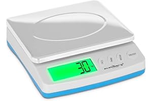 ‎STEINBERG SYSTEMS Steinberg Systems SBS-PT-30000 Briefwaage Digital Paketwaage 30kg / 1g Digitalwaage Feinwaage LCD Display