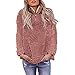 Produktbild TianWlio Damen Hoodie Frauen Warme Flauschige Winter Feste Beiläufige Reißverschluss Sweatshirt Outwear