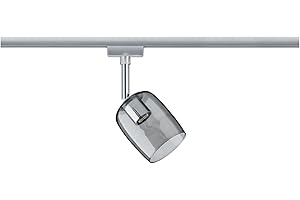 ‎PAULMANN Paulmann Blossom Hochvolt-Schienensystem-Leuchte URail G9 10W LED Chrom, Rauchgrau